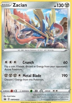 Zacian - SWSH Black Star Promos (Promo) [SWSH-033]