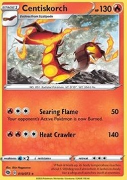 Centiskorch - Champion’s Path (Holo Rare) [CPA-10]