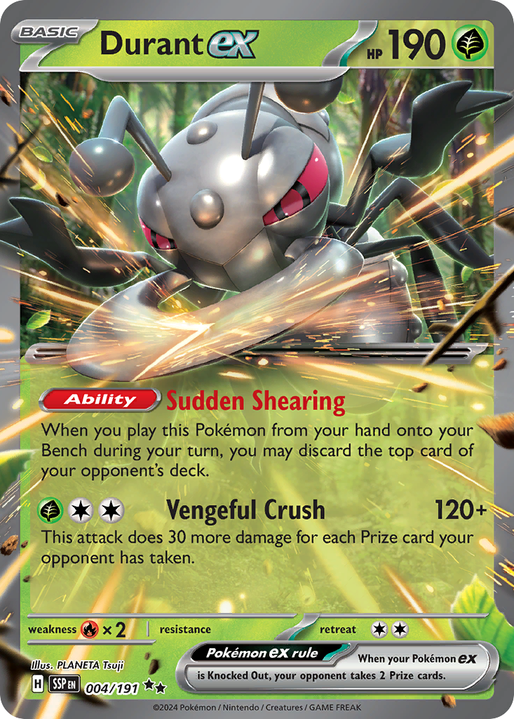 Durant ex - Surging Sparks (Double Rare) [SSP-004]