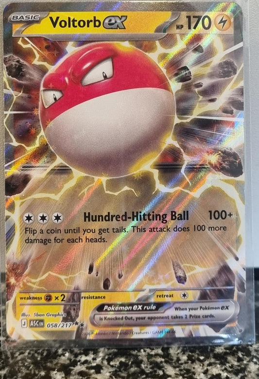 Voltorb ex - Ascended Heroes (Double Rare) [ASC-058]