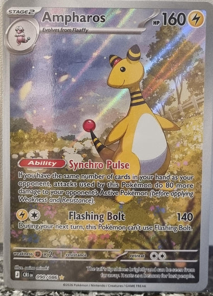 Ampharos - Chaos Rising (Illustration Rare) [CRI-090]