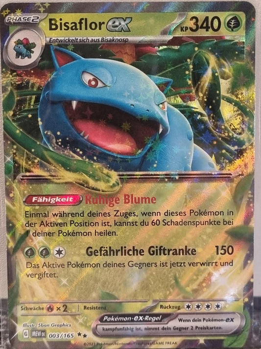 Venusaur ex - 151 (Double Rare) [MEW-003]
