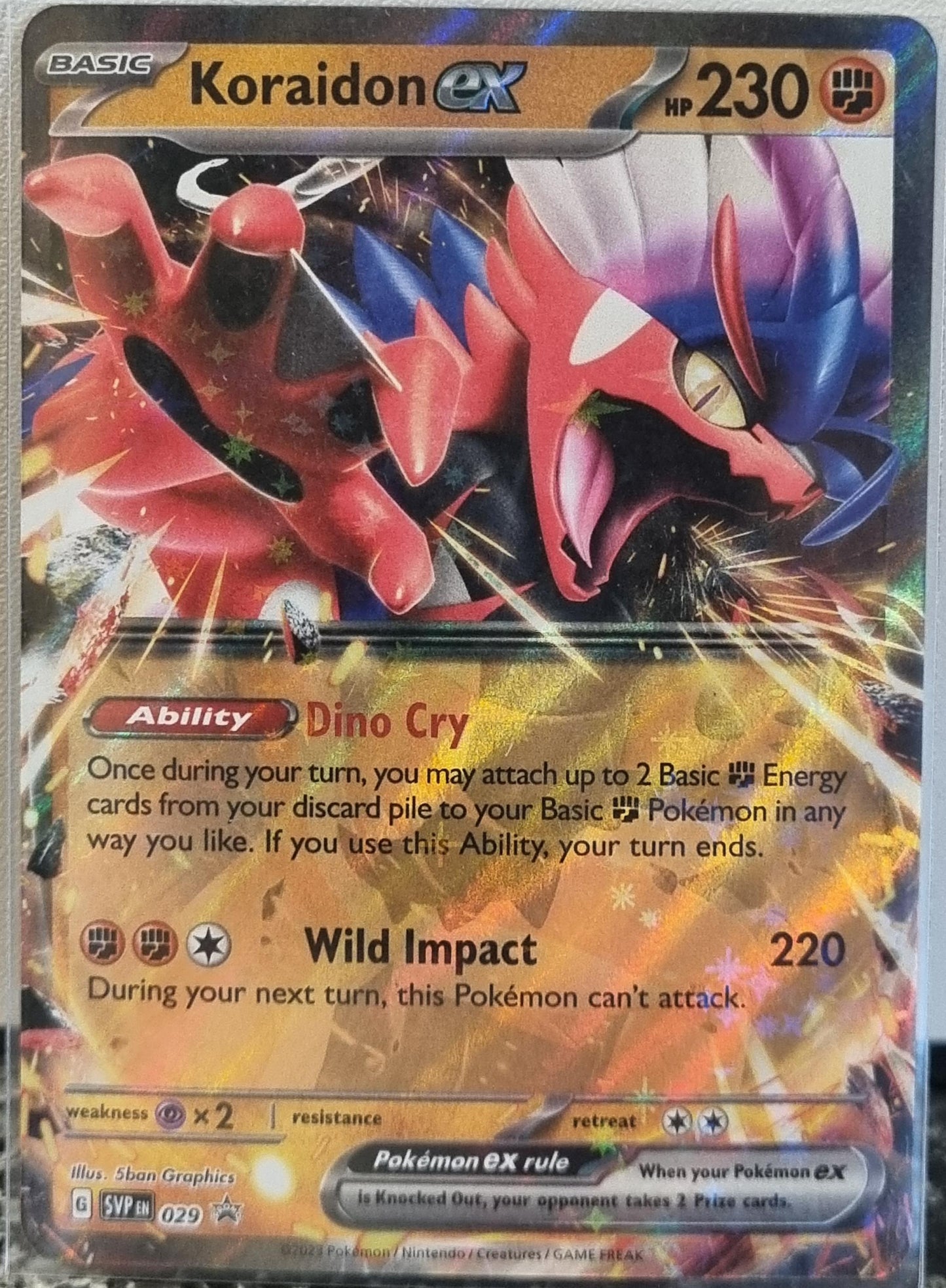 Koraidon ex - SV Black Star Promos (Promo) [SVP-029]