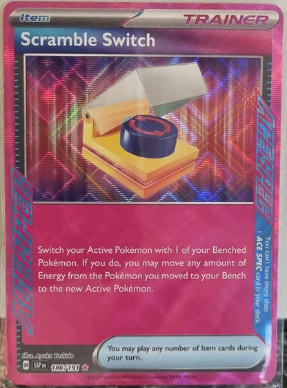 Scramble Switch - Surging Sparks (ACE Rare) [SSP-186]