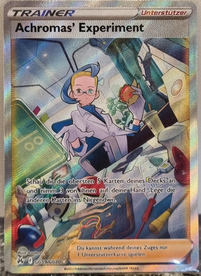 Colress's Experiment - Crown Zenith (Ultra Rare) [CRZ-GG59]