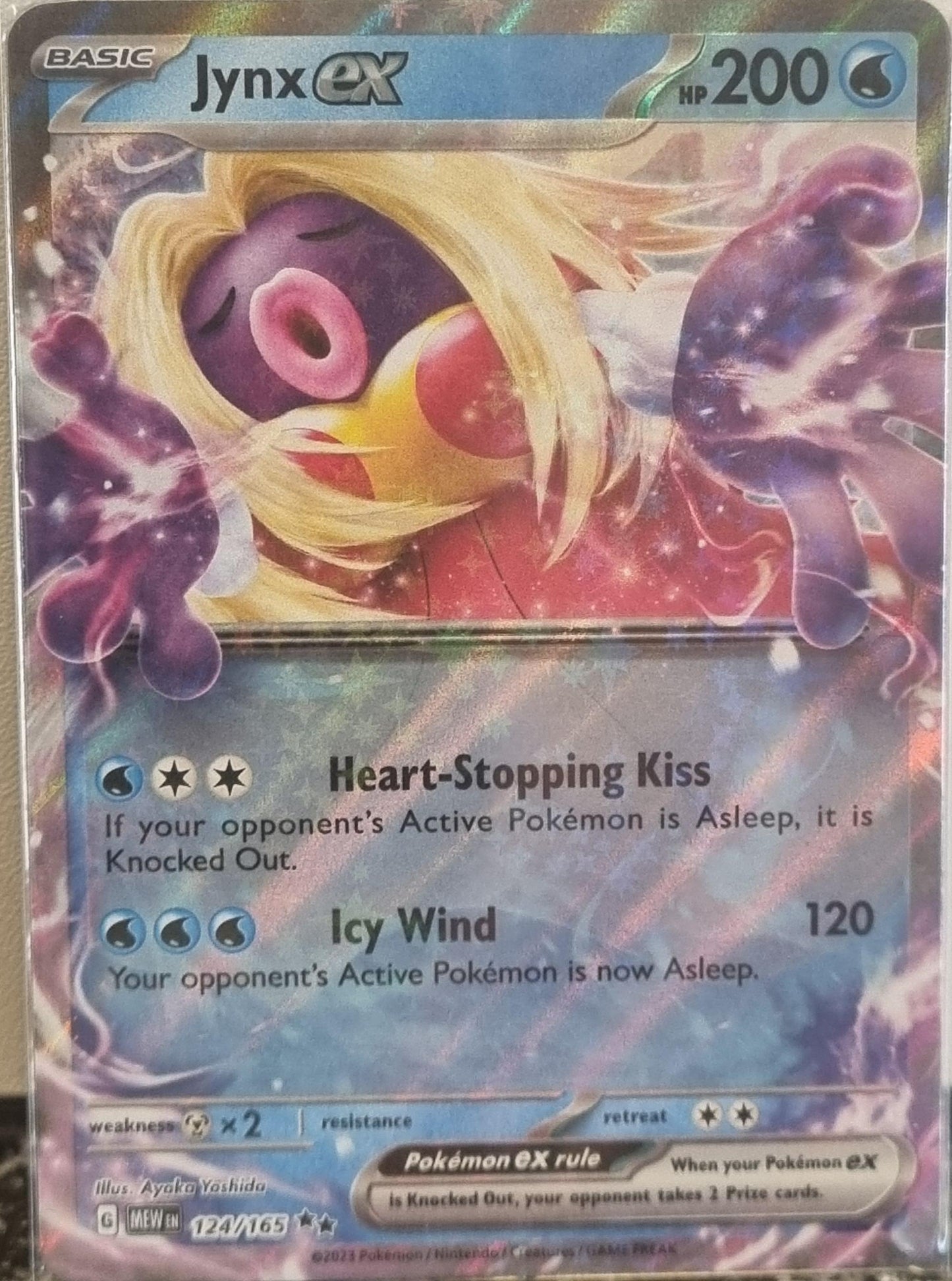 Jynx ex - 151 (Double Rare) [MEW-124]