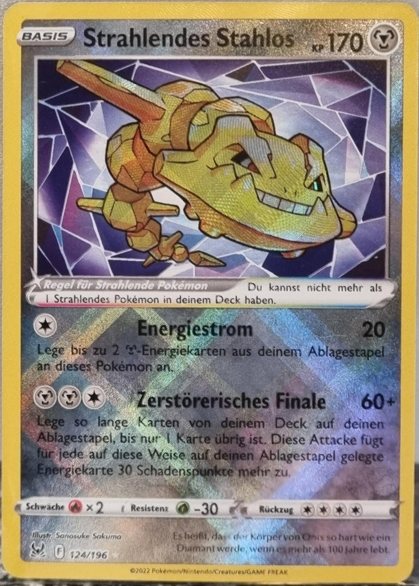 Radiant Steelix - Lost Origin (Ultra Rare) [LOR-124]