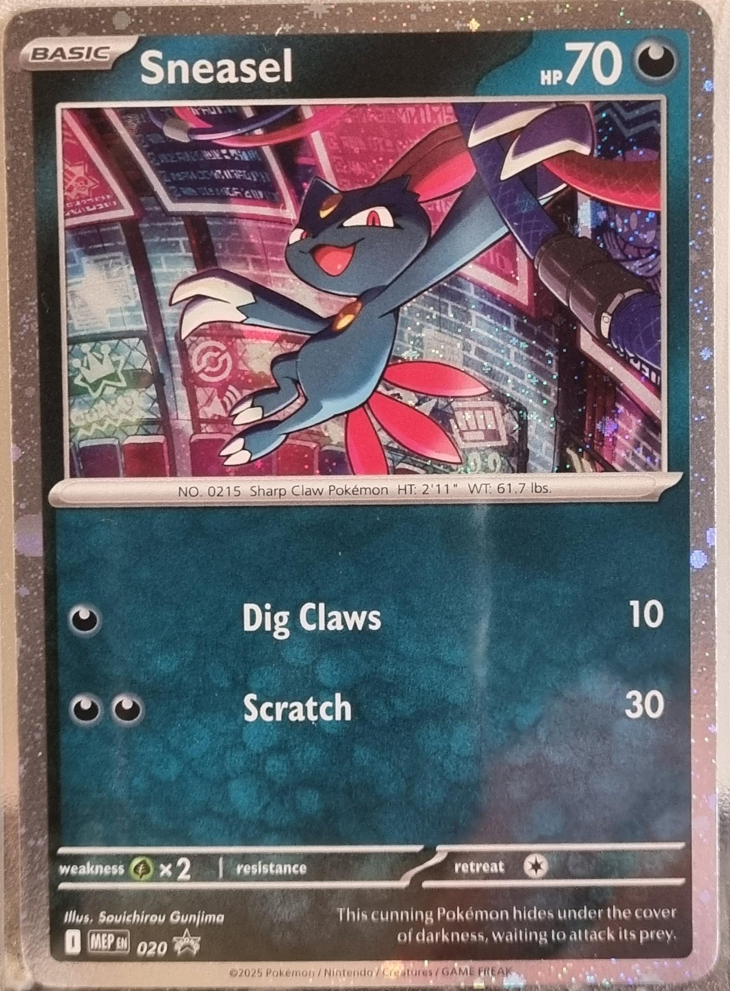 Sneasel - MEP Black Star Promos (Promo) [MEP-020]