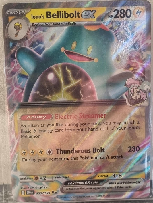 Iono's Bellibolt ex - Journey Together (Double Rare) [JTG-053]