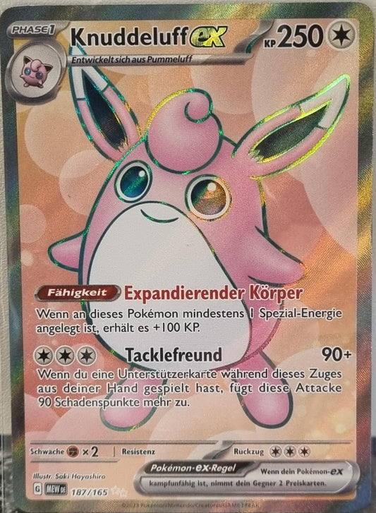 Wigglytuff ex - 151 (Ultra Rare) [MEW-187]