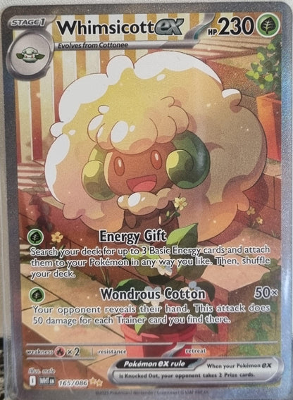Whimsicott ex - White Flare (Special Illustration Rare) [WHT-165]