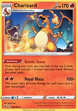 Charizard - Vivid Voltage (Rare) [VIV-25]