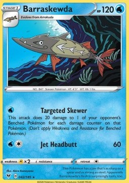 Barraskewda - Vivid Voltage (Rare) [VIV-42]