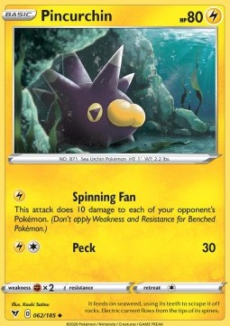 Pincurchin - Vivid Voltage (Uncommon) [VIV-62]