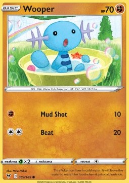 Wooper - Vivid Voltage (Common) [VIV-83]