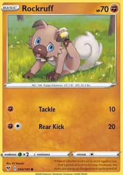 Rockruff - Vivid Voltage (Common) [VIV-94]