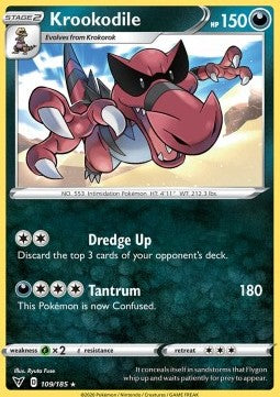 Krookodile - Vivid Voltage (Rare) [VIV-109]