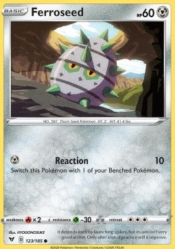 Ferroseed - Vivid Voltage (Common) [VIV-123]