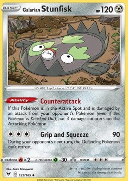 Galarian Stunfisk - Vivid Voltage (Uncommon) [VIV-125]