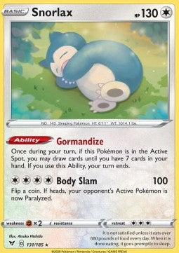 Snorlax - Vivid Voltage (Holo Rare) [VIV-131]