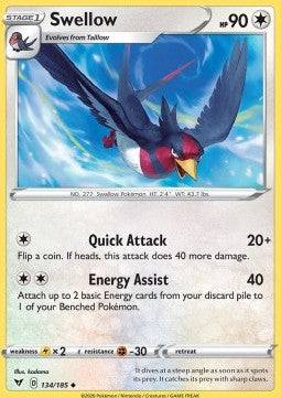 Swellow - Vivid Voltage (Uncommon) [VIV-134]