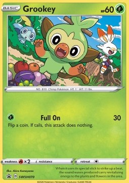 Grookey - SWSH Black Star Promos (Promo) [SWSH-070]