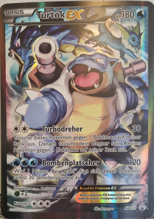 Blastoise EX - XY Black Star Promos (Oversized) [XYPR-122]