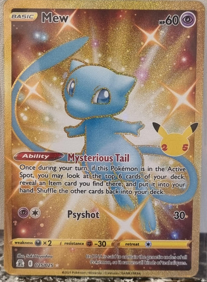 Mew - Celebrations (Secret Rare) [CEL-025]