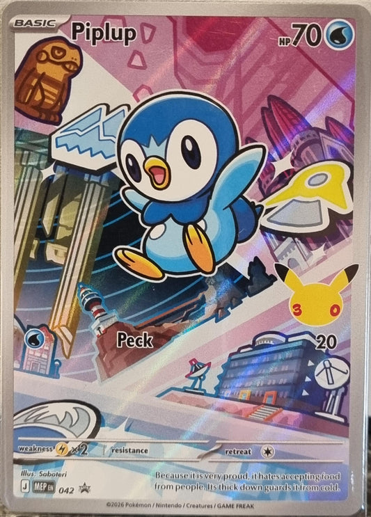 Piplup - MEP Black Star Promos (Promo) [MEP-042]