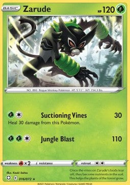 Zarude - Shining Fates (Rare) [SHF-16]