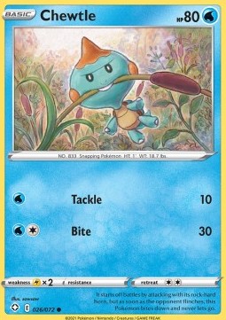 Chewtle - Shining Fates (Common) [SHF-26]