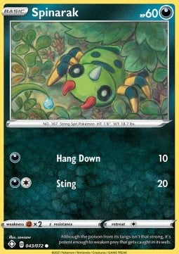 Spinarak - Shining Fates (Common) [SHF-43]