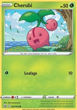 Cherubi - Battle Styles (Common) [BST-7]