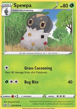 Spewpa - Battle Styles (Uncommon) [BST-12]