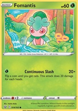 Fomantis - Battle Styles (Common) [BST-14]