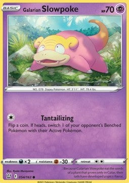 Galarian Slowpoke - Battle Styles (Common) [BST-54]