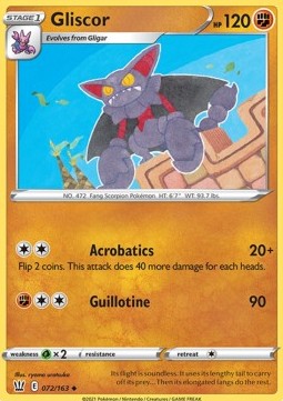 Gliscor - Battle Styles (Uncommon) [BST-72]