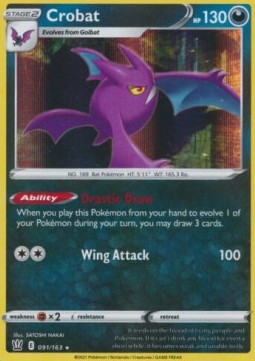 Crobat - Battle Styles (Holo Rare) [BST-91]