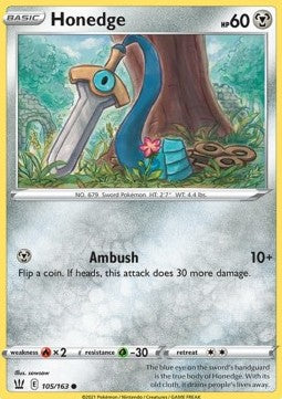 Honedge - Battle Styles (Common) [BST-105]