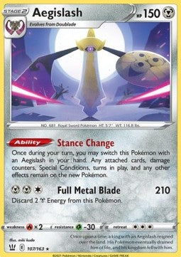 Aegislash - Battle Styles (Holo Rare) [BST-107]