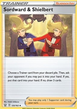 Sordward & Shielbert - Battle Styles (Uncommon) [BST-135]