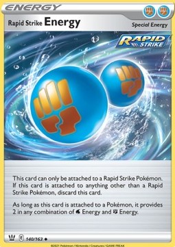 Rapid Strike Energy - Battle Styles (Uncommon) [BST-140]