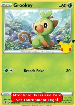 Grookey - SWSH Black Star Promos (Oversized) [SWSH-001]