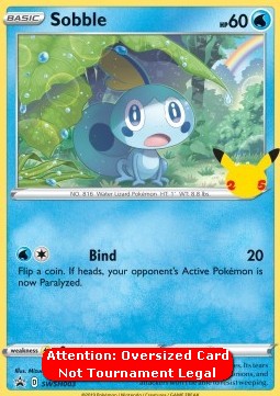 Sobble - SWSH Black Star Promos (Oversized) [SWSH-003]