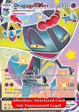 Dragapult VMAX - SWSH Black Star Promos (Oversized) [SWSH-097]