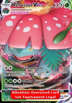Venusaur VMAX - SWSH Black Star Promos (Oversized) [SWSH-102]