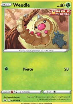 Weedle - Chilling Reign (Common) [CRE-001]