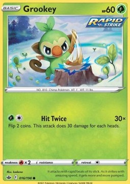 Grookey - Chilling Reign (Common) [CRE-016]