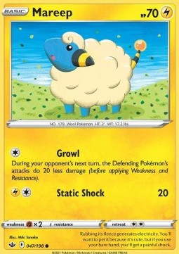 Mareep - Chilling Reign (Common) [CRE-047]