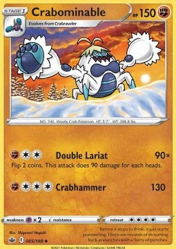 Crabominable - Chilling Reign (Uncommon) [CRE-085]